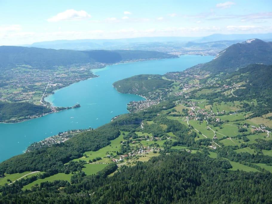 Charmant Appartement Lac D'Annecy / Ski - 6 Pers Menthon-Saint-Bernard Luaran gambar